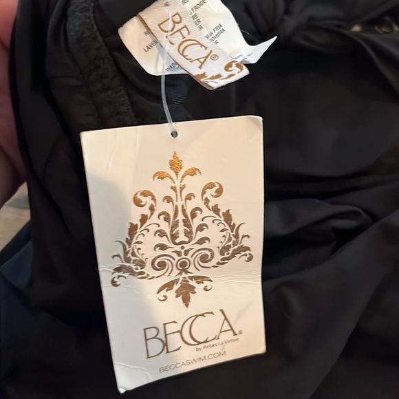 Becca by Rebecca Virtue Women's Sadie One Shoulder One Piece Swimsuit | size XS - Picture 5 of 9